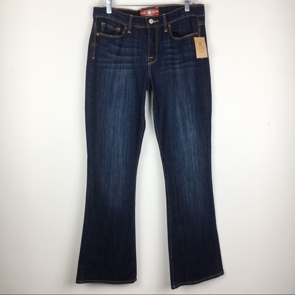 NEW Lucky Brand Womens Size 10 / 30 Sofia Boot Bootcut Jeans NWT - Picture 2 of 8